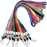 YOUOWO 10 PCS Lanyard Neck Office Lanyards for id