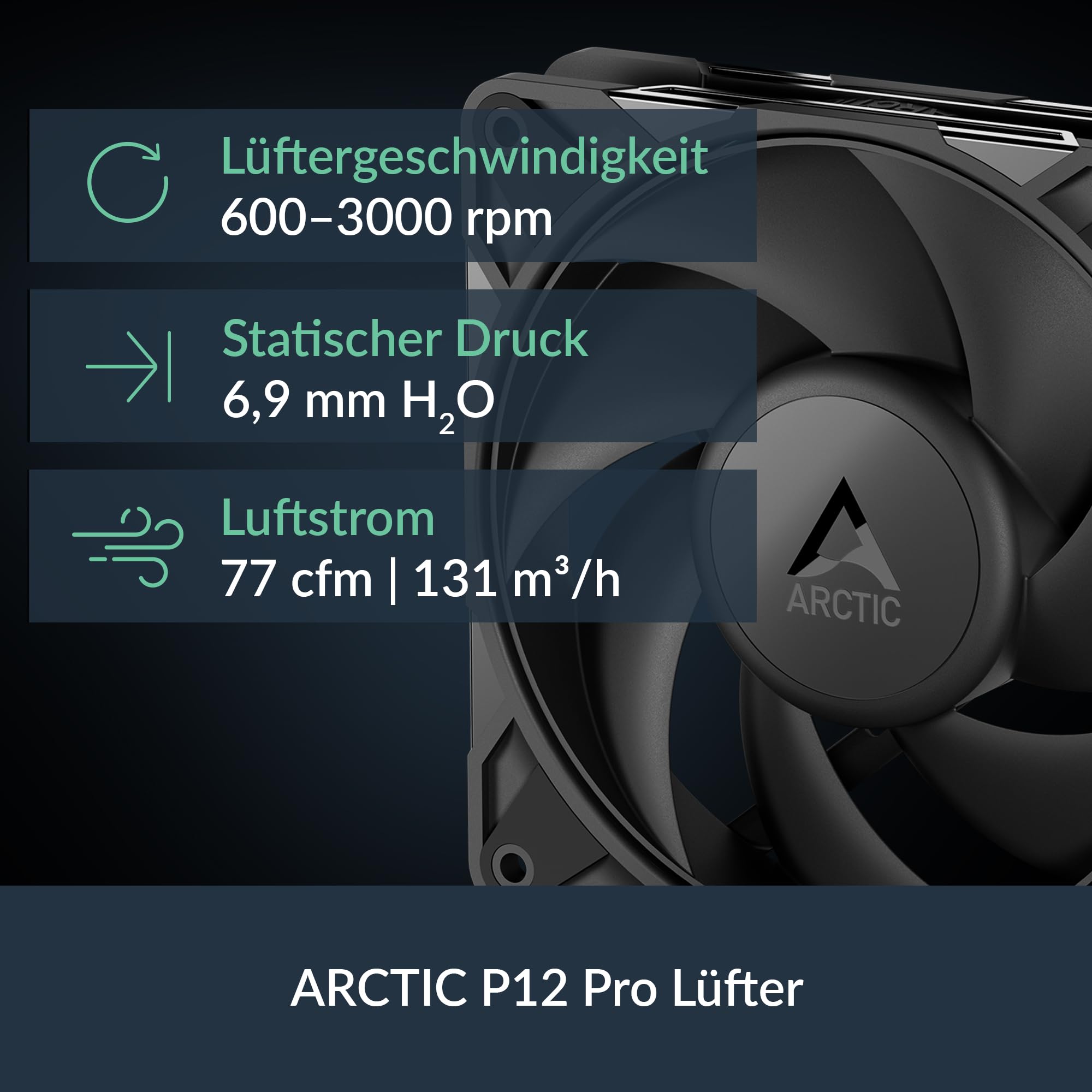 ARCTIC Liquid Freezer III Pro 240 - Wasserkühlung PC, AIO CPU Wasserkühler, 2x120 mm, 38 mm Radiator, PWM-Pumpe, VRM-Lüfter, AMD AM5/AM4, Intel LGA1851/1700 Contact Frame - Schwarz 3