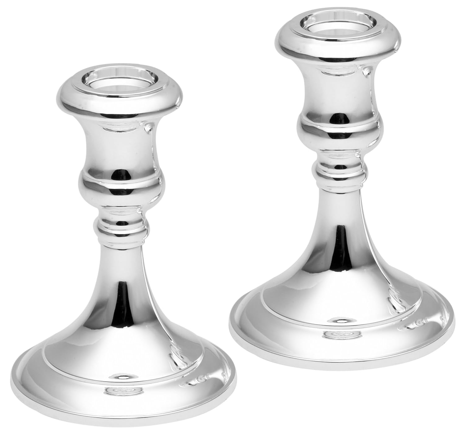 Godinger SilverPlated Console Candlesticks, Set of 2