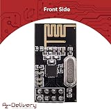 AZDelivery 3 x NRF24L01 2.4GHz Wireless RF Transceiver Module for Arduino view 6