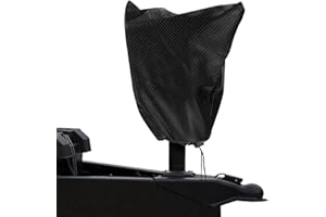 Umbrauto Electric Tongue Jack Cover| Universal Waterproof RV Trailer Hitch Protective Cover, Camper Parts and Accessories for Travel Trailer Outside