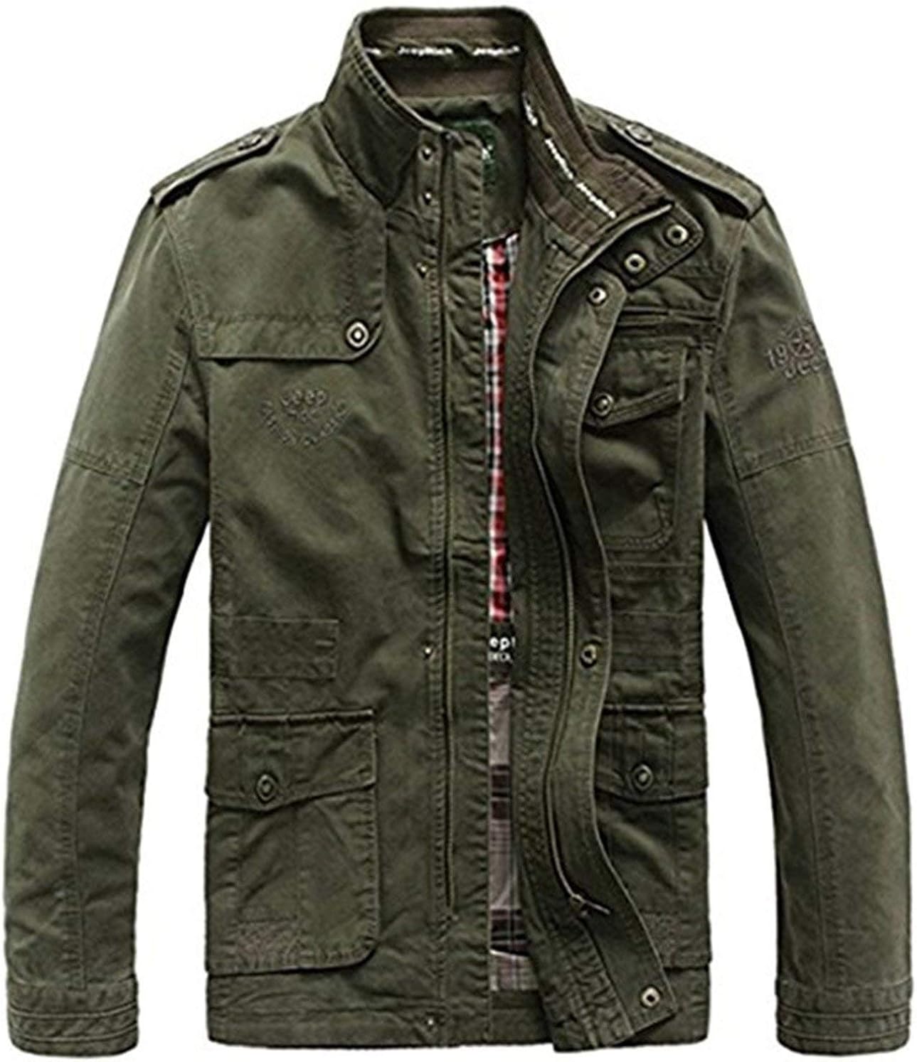 Fashion Veste Pour Hommes Col Droit Veste Décontractée - Bleu - Prix Pas Cher | SN