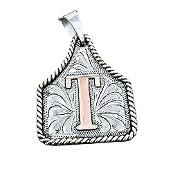 Custom Handmade Cow Tag Western Necklace with