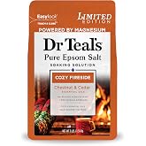 Dr Teal's Epsom Salt Magnesium Soak, Cozy Fireside, 3 lbs