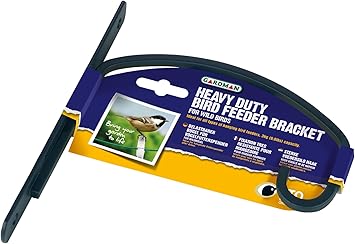 Gardman Bird Feeder Bracket Black 13 5 X 13 5 X 28 5 Cm Amazon