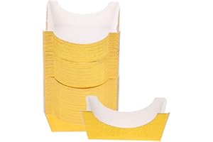 LOEFLIFA 100pcs Square Gold Rose Mousse Cake Paper Holders Heat Resistant Baking Cups Party Cupcake Liners