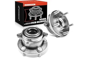 A-Premium 2 x Rear Wheel Bearing and Hub Assembly with 5-Lug Compatible with Hyundai Santa Fe 2007-2020, Veracruz 2007-2012, 