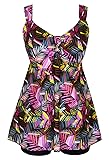 DANIFY Women's Plus Size Swimwear Two Piece