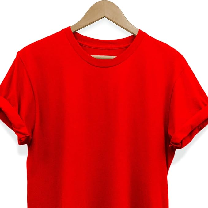 plain red shirt womens