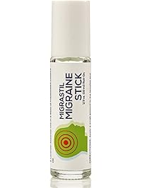 Migrastil Migraine Headache Stick Roll-on Relief, 0.3-ounce Essential Oil Aromatherapy 10ml