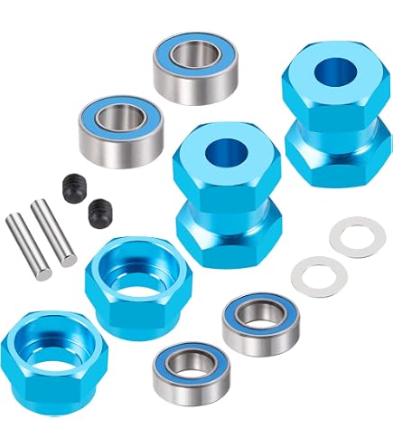 Cerchioni Beadlock In Lega Di Alluminio Mozzo Ruota Per Accessori Per Auto Cingolate Rc 1 10 Rc Rosso 95101153