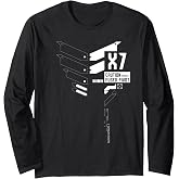 Techwear Goth Cyberpunk Samurai Warrior Long Sleeve T-Shirt