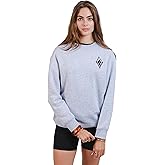 Ultra Game Women's WNBA Official Velvet Plush Crew Sweatshirt