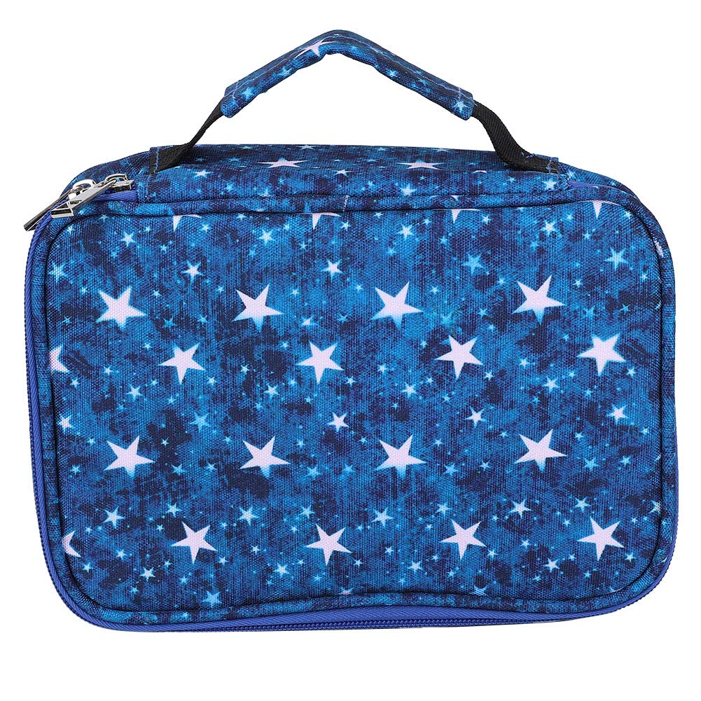 HERCHR Drawing Pencil Case, 72 Slots Coloured Pencil Case Portable Large Capacity Pencil Bag Stationery Organizer, Great Gift for Student Artist