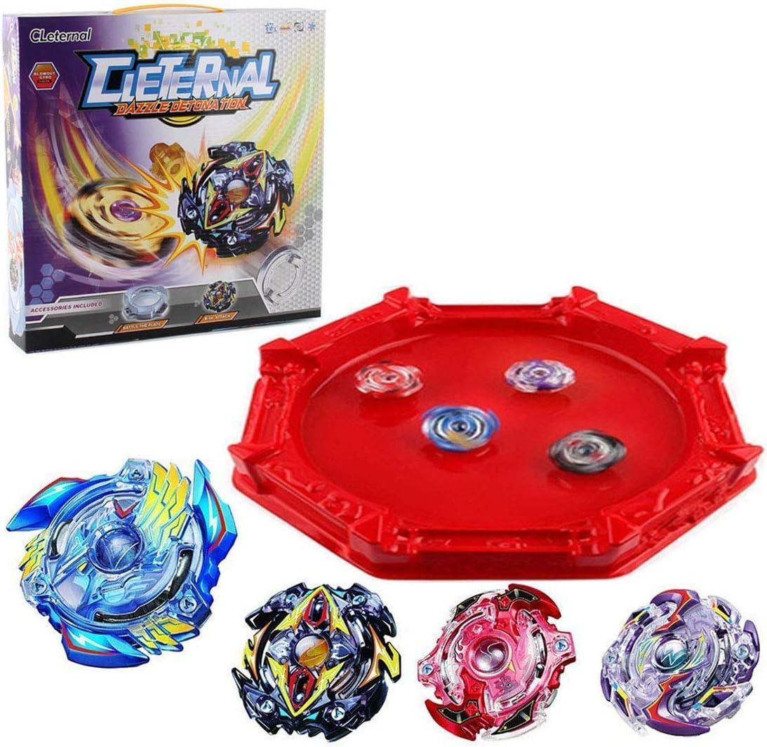 Bey Burst Battle Metal Fusion Evolution Attack Set with and Star Storm Battle Set and Arena Included