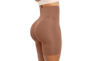 SHAPELLX Shapewear Tummy Control Shorts for Women Seamless High Waisted Body Shaper
