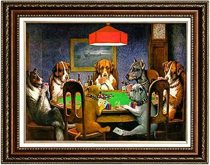 Cuadro de Perros jugando al Poker 888 Poker Cuadro de Perros jugando al Poker 888 Poker