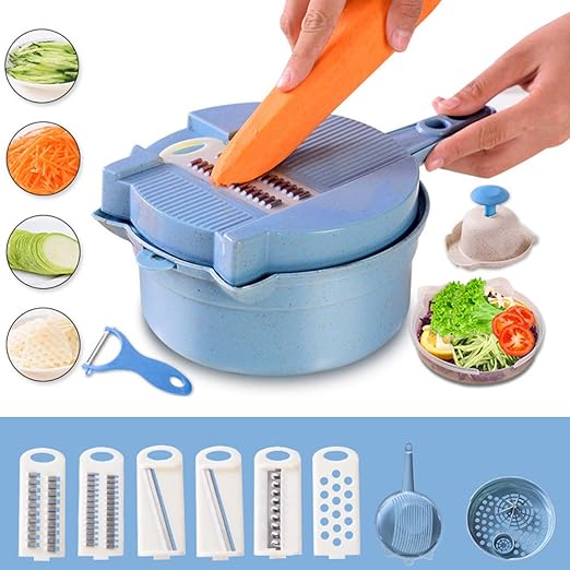 Amazon Com Choppan Slicer Vegi Grater 15 In 1 Multi Function Easy