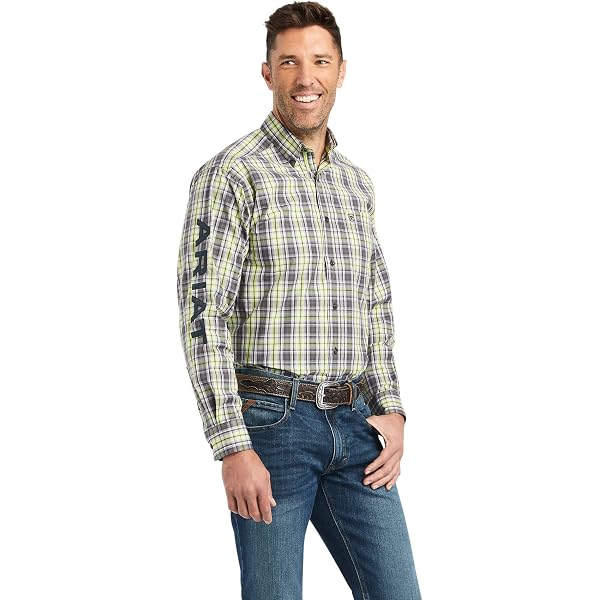 TEAM LOGO TWILL BLACK/GREY 10062659 ARIAT
