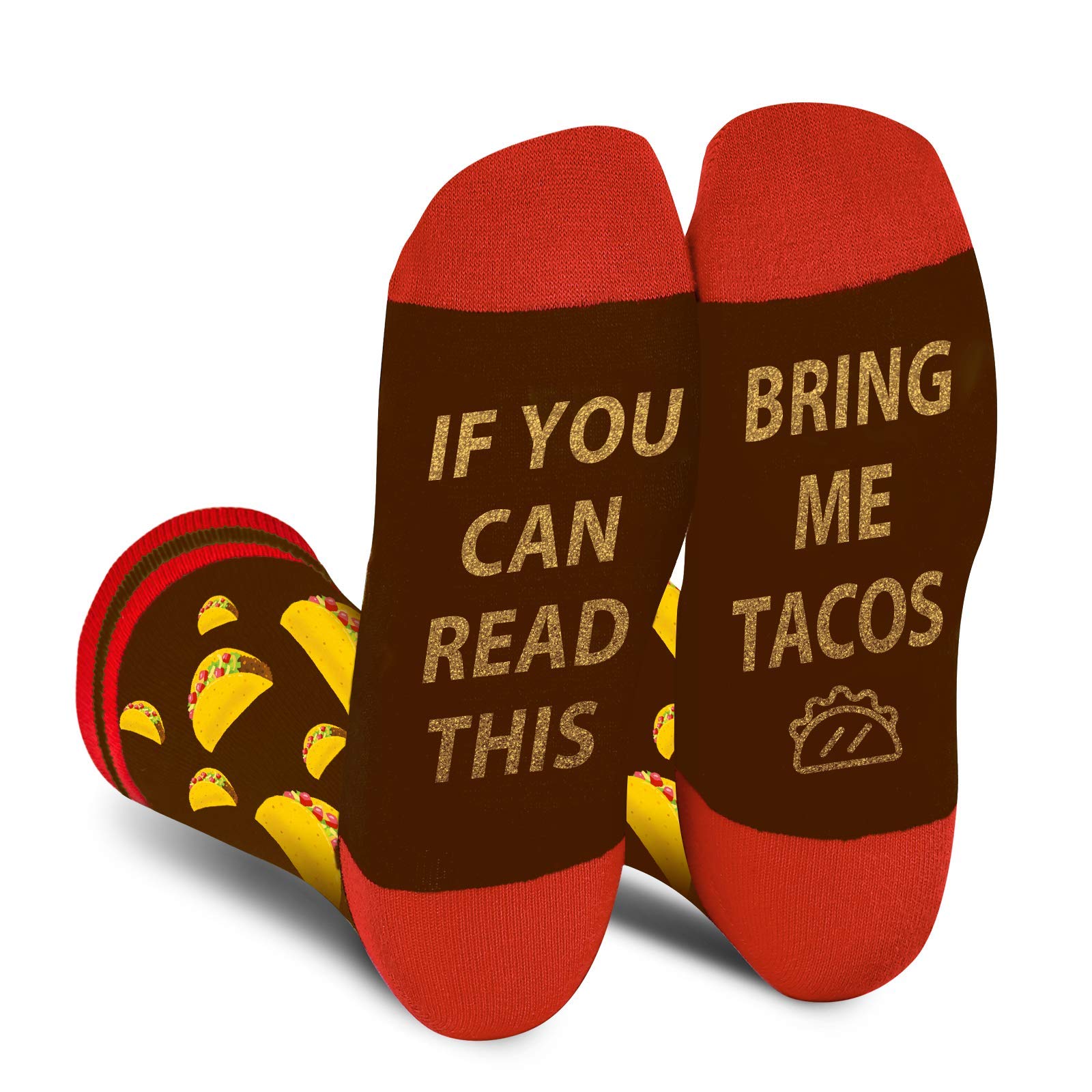 AGRIMONYFunny Socks - If You Can Read This Bring Me - Novelty Dress Socks For Men Women Boys