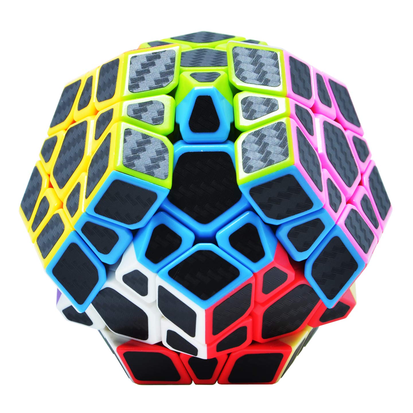 Regali Di Natale Per Adulti.Maomaoyu Megaminx Cube 3x5 Velocita Dodecaedre Carbon Fiber Cubo Magico Regali Di Natale Per Adulti E Bambini Nero Puzzle Rompicapo