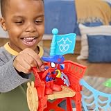 Marvel Spidey and His Amazing Friends Water-Webs Spidey Island Playset view 6