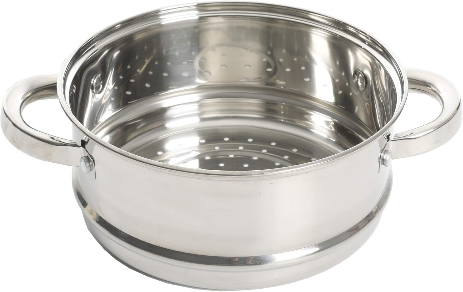 Oster Sangerfield Stainless Steel Cookware, 3.0-Quart Casserole Set w/Steamer Basket: Kitchen & Dining