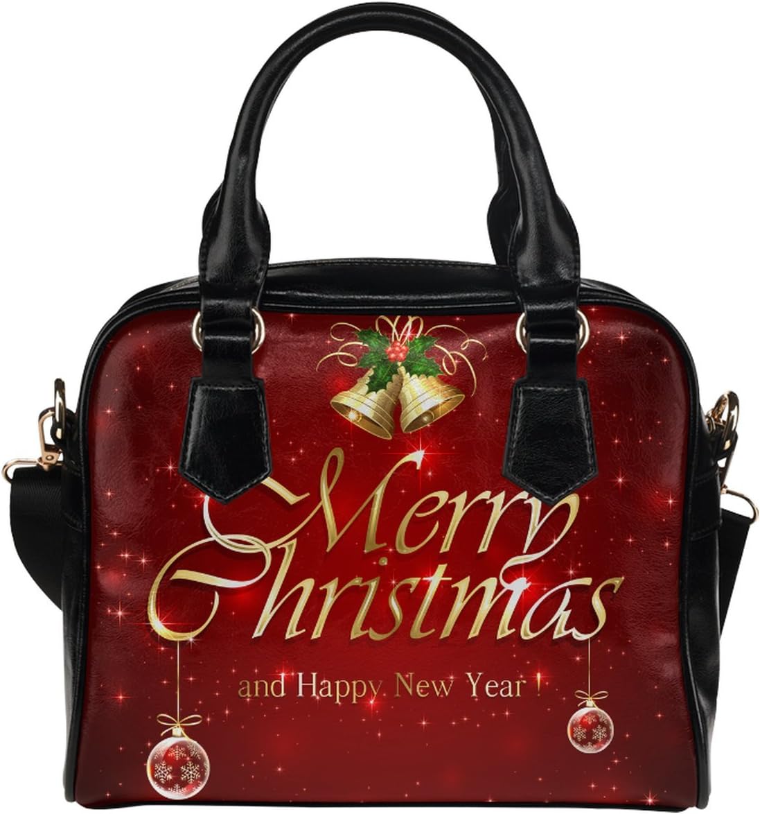 CASECOCO Funny Design Women's PU Leather Purse Handbag Shoulder Bag