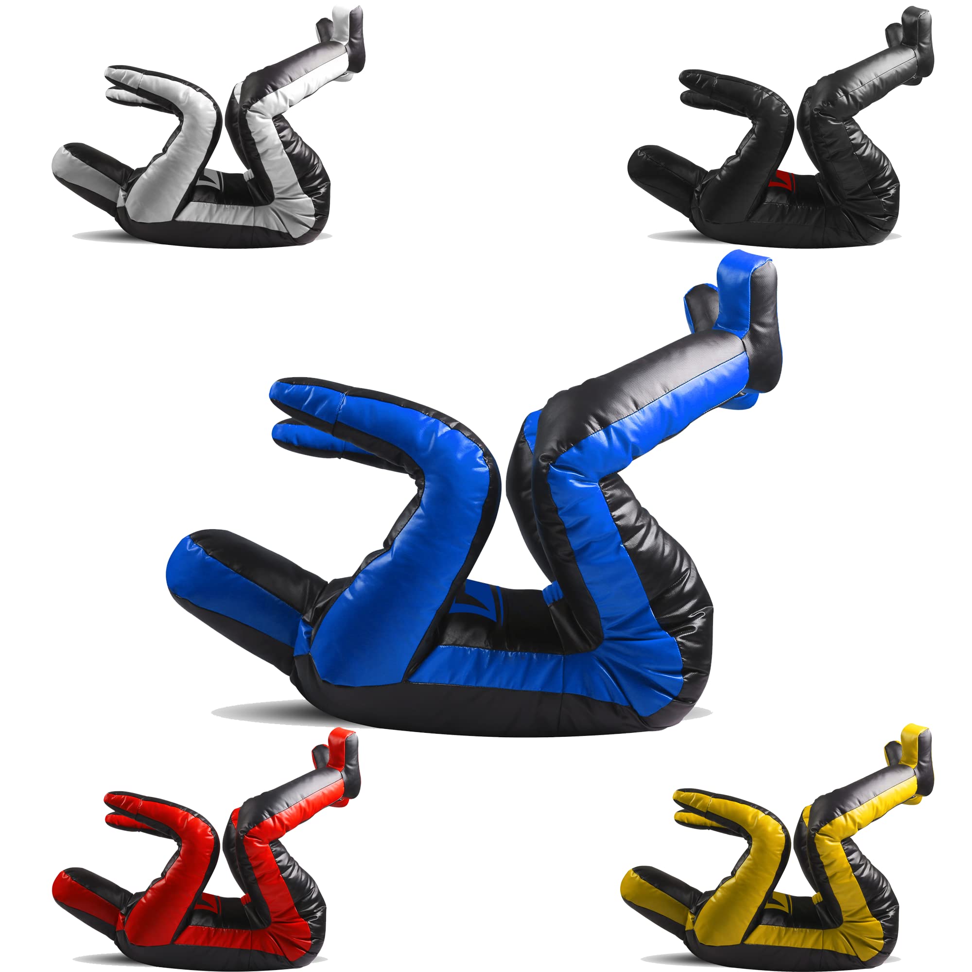 NAAX MMA Grappling Dummy - Unfilled BJJ Training Mannequin For Wrestling & Jiu-Jitsu Practice