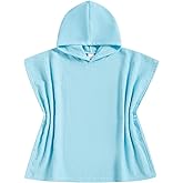 woshilaocai Toddler Swim Coverup Boy Girl Hooded Poncho Kid Baby Swimsuit Cover Up for Beach, Pool, Surf