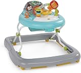 Bright Starts Zig Zag Zebra Baby Walker with Steering Wheel Lights Songs view 9