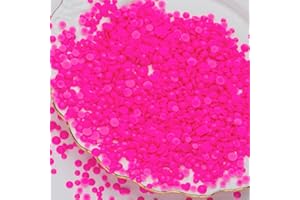 Duflash 25000 Pcs Hot Pink Resin Flatback Rhinestone, 3 mm 4 mm 5 mm Jelly Resin Non Hotfix Rhinestones for Crafts DIY Design, Tumblers, Clothes, Makeup, Nail Art,Christmas Crafts
