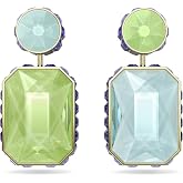 Swarovski Chroma Crystal Pendant Necklace Collection, Gold Tone Finish Setting