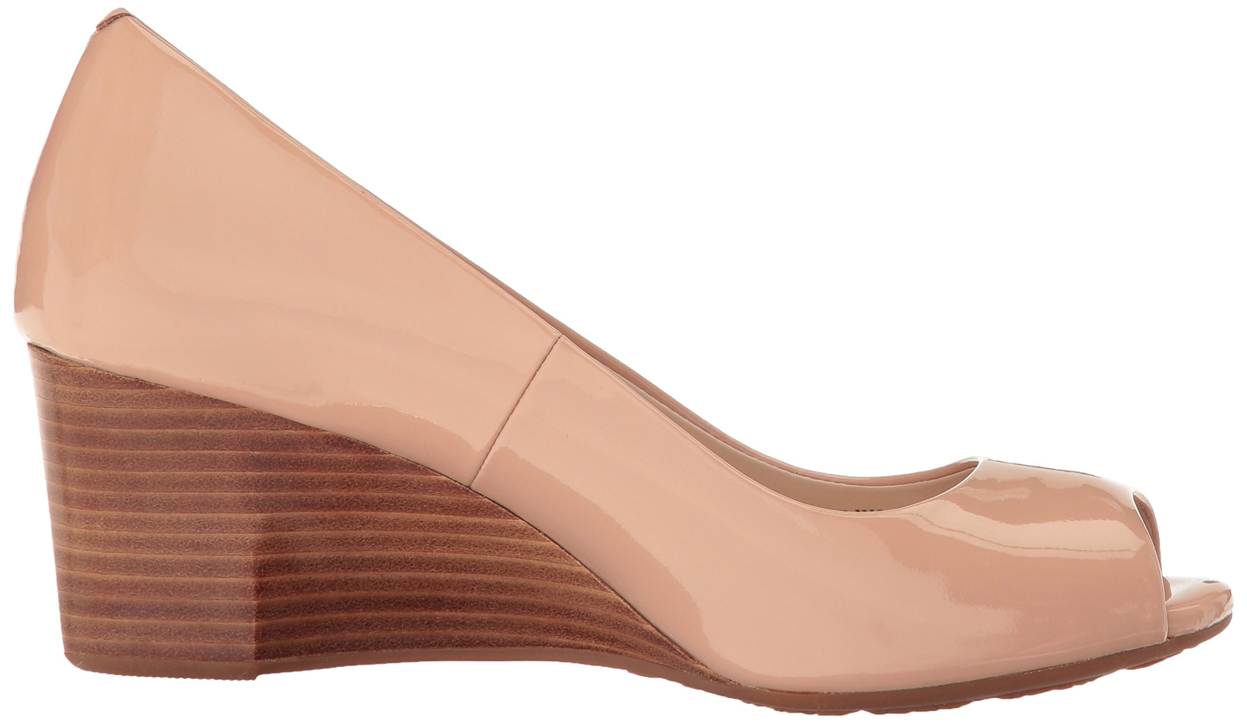 Cole Haan Women's Sadie Open Toe Wedge 65mm Pump - Image 8