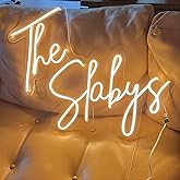 Yatvro Custom Neon Signs,Personalized Dimmable LED Neon Signs for Family Birthday Bar Wedding Party Night Light&Company Logo or Business Signs, Birthday Gift Name Neon Lights