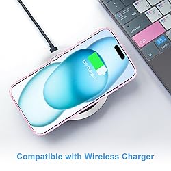 JJGoo Compatible with iPhone 15 Plus Case