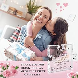 LukieJac Gifts for Mom from Daughter Son - Best Mom