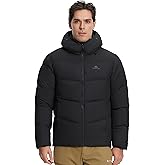 Pioneer Camp Men's Down Jacket 700 Fill Winter Insulated Puffer Jackets Water-repellent Warm Puffy Coat with Hood