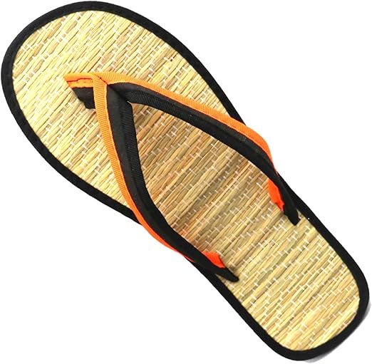 rattan flip flops