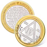 Vitalway Victory Path 4 Year Sobriety Coin, Four Year AA Recovery Chips | AA Milestone Medallion, Personal Progress Marker, AA Meeting Companion, Sponsor Appreciation, Sobriety Gift for Women &amp; Men