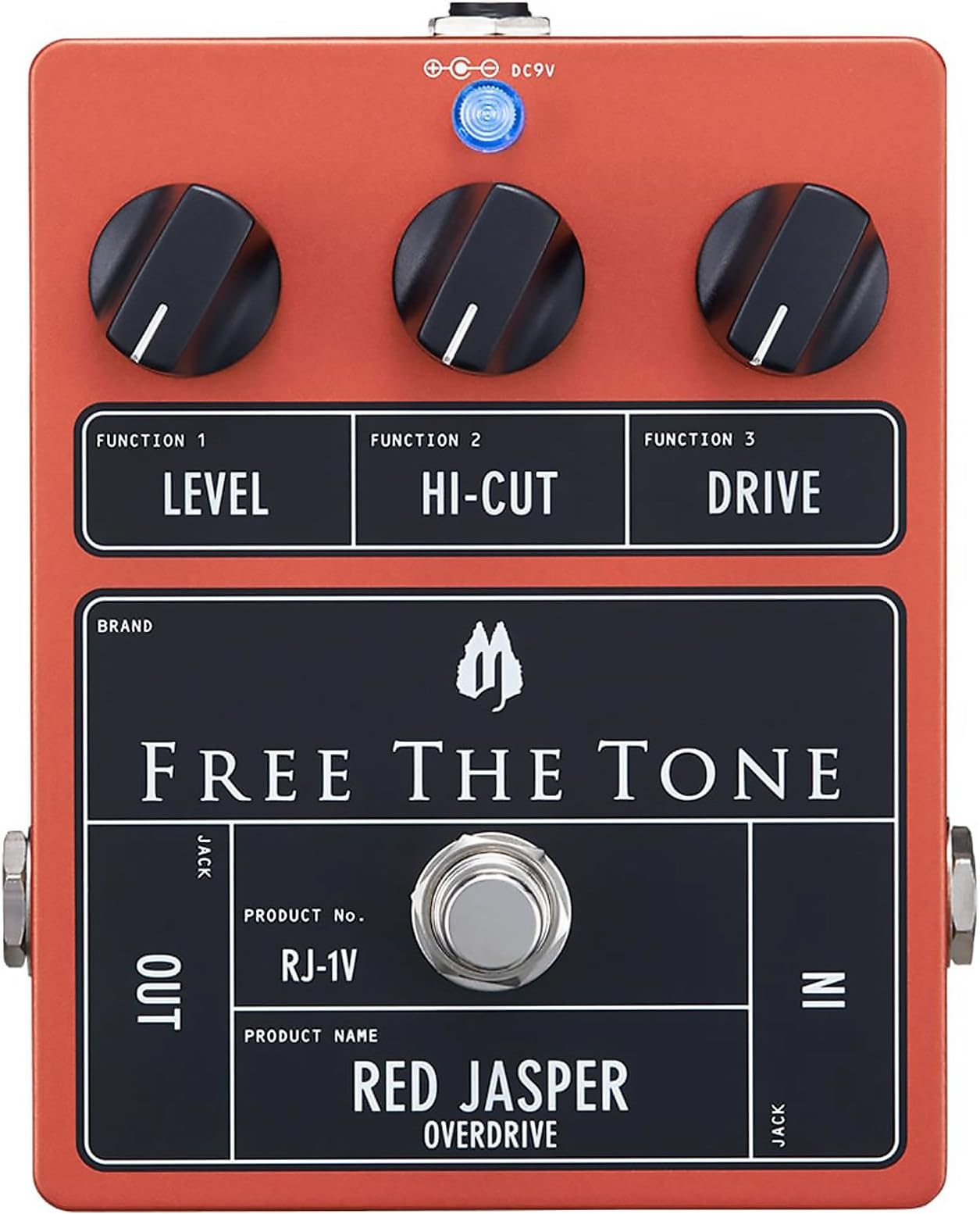 Free The Tone RED JASPER OVERDRIVE RJ-1V