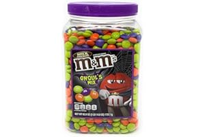 M&M's Ghoul's Mix Milk Chocolate Halloween Candy Jar (62oz.),, 62 Oz ()
