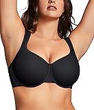 BRABIC Black Minimizer Bras for Women Full Coverage