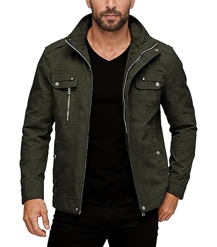 Amazon.com: MidwayUSA Men's Safari Jacket Khaki XL : Clothing