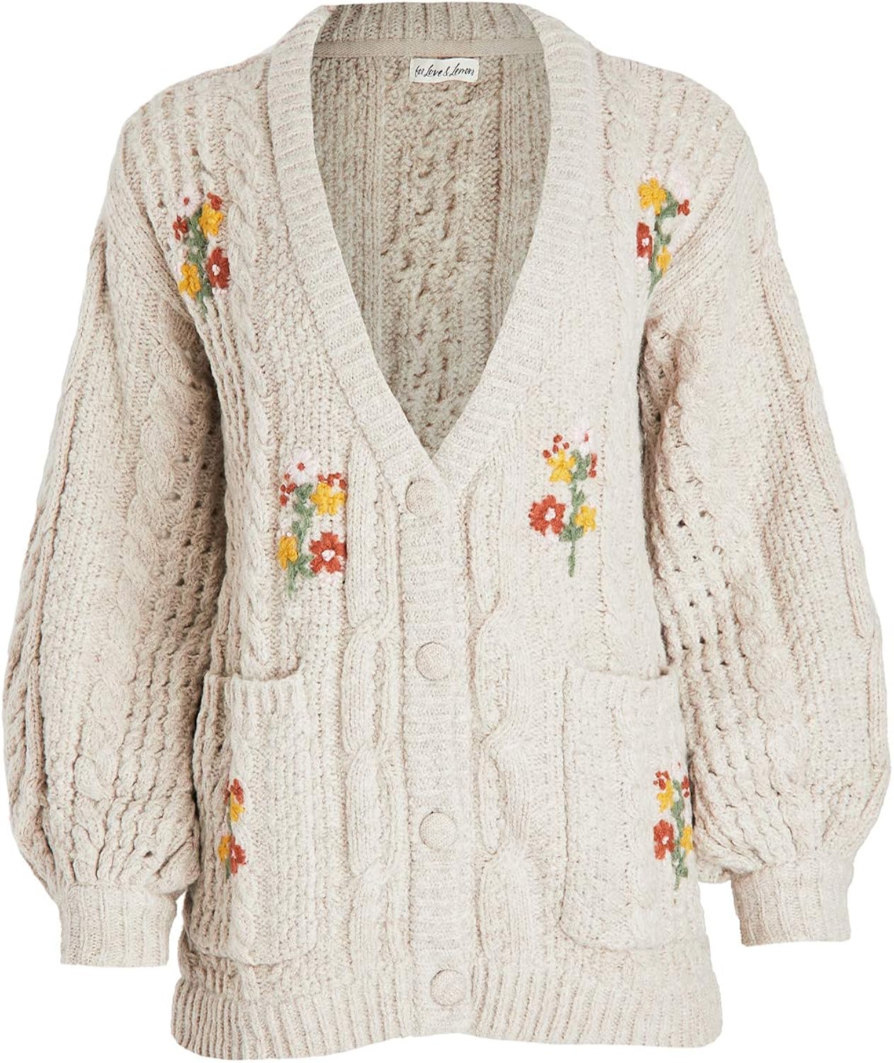 For Love & Lemons Women's Cardigan at Amazon Womenâs Clothing store