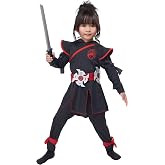 California Costumes Girl's Lil' Ninja Girl Costume Medium