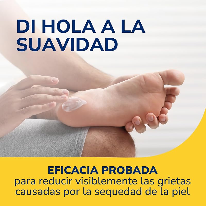 Scholl Crema de Pies para Talones Agrietados, con Urea y Keratina, Blanco, 60 Mililitros, 6