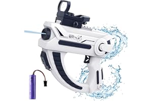 ABIFNY Electric Water Gun Squirt Gun Automatic Water Blaster Super Guns Soaker Squirt Summer Shooter Gun Toy for Girls Outdoor Swimming Beach Water Fighting Toys