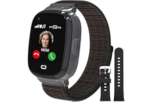 4G Kids Smart Watch, Kids GPS Watch with Call SOS Voice & Video Chat WiFi Bluetooth Music Pedometer Alarm Camera School Mode 