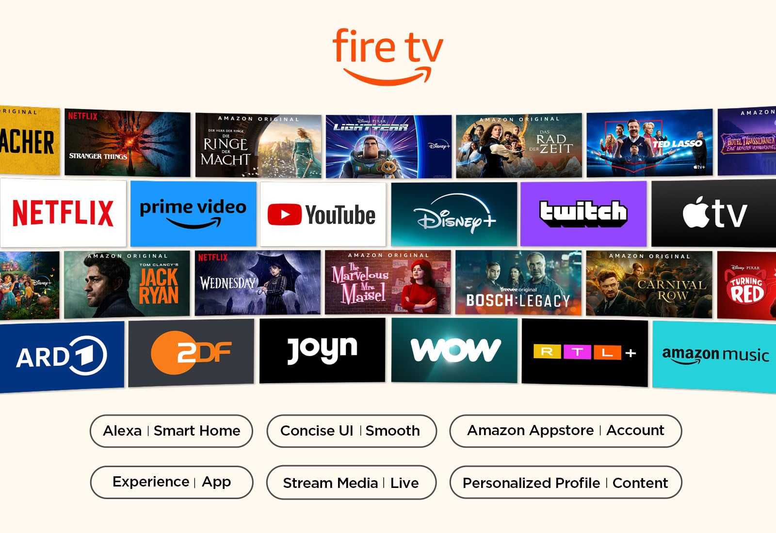 TCL 55PF650 55-Zoll 4K Ultra HD, HDR TV, Smart LED Fire TV (Dolby Vision, Dolby Atmos, DTS, HDR 10, Alexa integriert, Airplay2, Miracast) 4